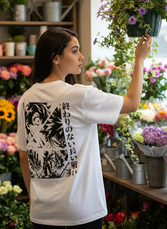 Unisex Classic Crew T-Shirt ( LONG BATTLE )