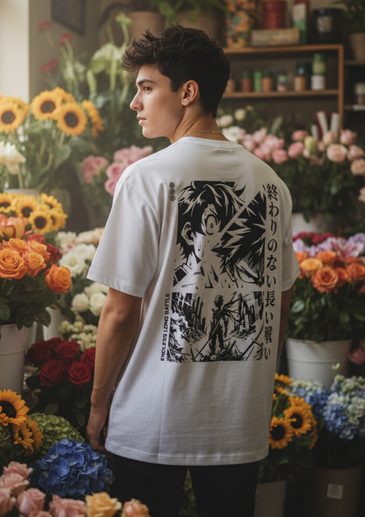 Unisex Classic Crew T-Shirt ( LONG BATTLE )