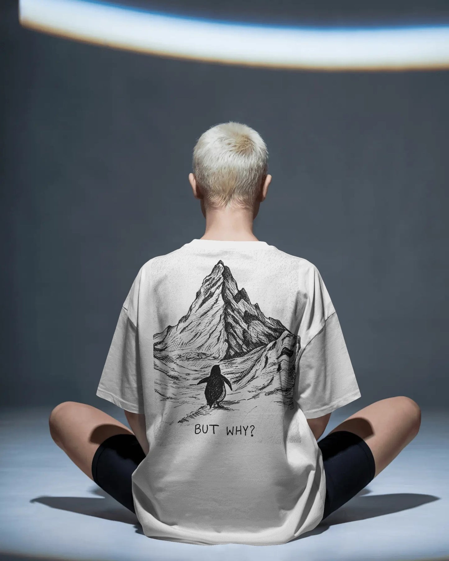 Unisex Classic Crew T-Shirt BUT WHY PENGUIN?